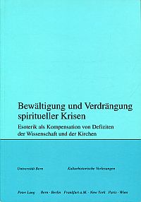 Bewältigung und Verdrängung spiritueller Krisen. (Umschlag)