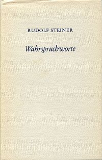 Steiner, Wahrspruchworte. (Umschlag)