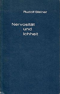 Steiner, Nervosität und Ichheit. (Umschlag)