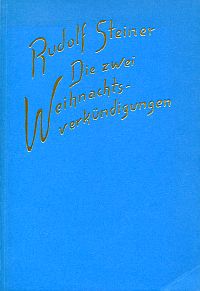 Steiner, Die zwei Weihnachtsverkündigungen. (Umschlag)