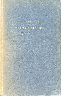 Steiner, Die Philosophie der Freiheit. (Umschlag)