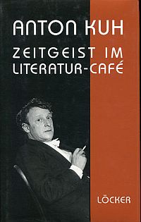 Kuh, Zeitgeist im Literatur-Café. (Umschlag)