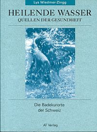 Wiedmer-Zingg, Heilende Wasser. (Umschlag)