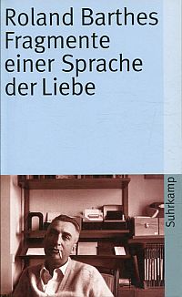 Barthes, Fragmente einer Sprache der Liebe. (Umschlag)