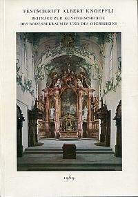 Beiträge zur Kunstgeschichte des Bodenseeraumes und des Oberrheins. (Umschlag)