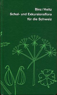 Binz, Schul- und Exkursionsflora für die Schweiz (Umschlag)
