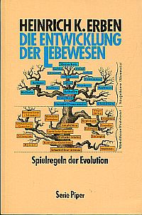 Erben, Die Entwicklung der Lebewesen. (Umschlag)