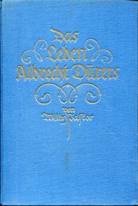 Pastor, Das Leben Albrecht Dürers. (Umschlag)