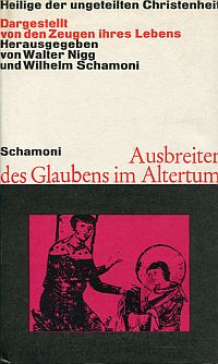 Schamoni, Ausbreiter des Glaubens im Altertum. (Umschlag)