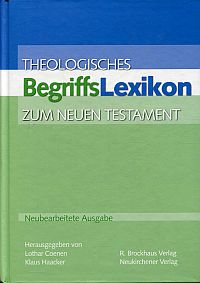 Theologisches Begriffslexikon zum Neuen Testament. (Umschlag)