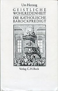 Herzog, Geistliche Wohlredenheit. (Umschlag)