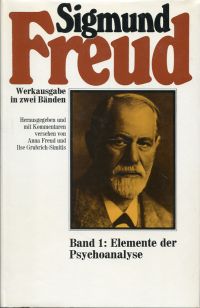 Freud, Werkausgabe in zwei Bänden. (Umschlag)