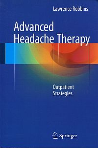 Robbins, Advanced Headache Therapy. (Umschlag)
