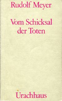 Meyer, Vom Schicksal der Toten. (Umschlag)