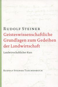 Steiner, Geisteswissenschaftliche Grundlagen zum Gedeihen der Landwirtschaft. (Umschlag)