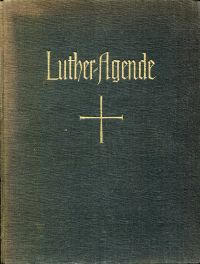 Luther, Luther-Agende. (Umschlag)