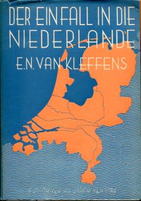 Kleffens, Der Einfall in die Niederlande. (Umschlag)