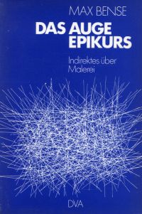 Bense, Das Auge Epikurs. (Umschlag)