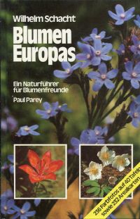 Schacht, Blumen Europas. (Umschlag)
