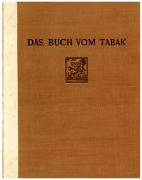 Das Buch von Tabak. (Umschlag)