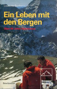 Buchenauer, Ein Leben mit den Bergen. (Umschlag)