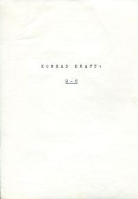 Kraft, S(enatus) C(onsulto). (Umschlag)