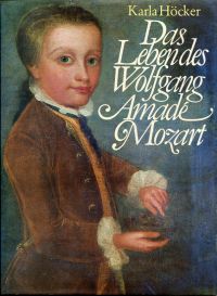 Höcker, Das Leben des Wolfgang Amadé Mozart. (Umschlag)