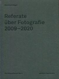Giger, Referate über Fotografie. (Umschlag)