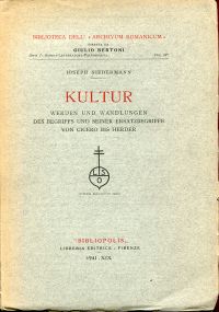 Niedermann, Kultur. (Umschlag)