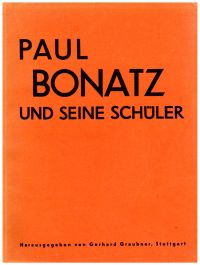Graubner, Paul Bonatz und seine Schüler. (Umschlag)