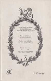 Uellner, Fungorum libri bibliothecae Joachim Schliemann. (Umschlag)
