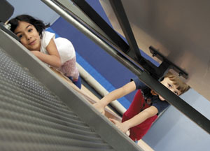 bildreich karten PK 452: turnstunde.