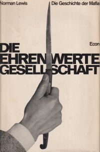 Lewis, Die ehrenwerte Gesellschaft. (Umschlag)