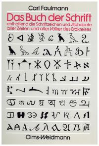 Faulmann, Das Buch der Schrift. (Umschlag)