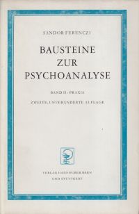 Ferenczi, Praxis. (Umschlag)