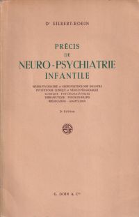 Robin, Précis de neuro-psychiatrie infantile. (Umschlag)