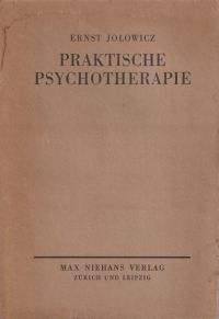 Jolowicz, Praktische Psychotherapie. (Umschlag)