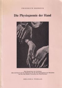 Brobeck, Die Physiognomie der Hand. (Umschlag)