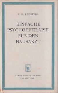 Knoepfel, Einfache Psychotherapie für den Hausarzt. (Umschlag)
