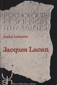 Lemaire, Jacques Lacan. (Umschlag)