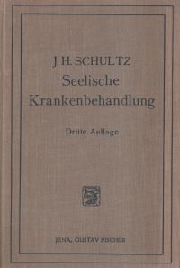 Schultz, Die seelische Krankenbehandlung. (Umschlag)