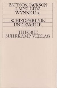 Bateson, Schizophrenie und Familie. (Umschlag)