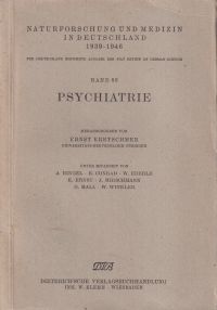 Kretschmer, Psychiatrie. (Umschlag)