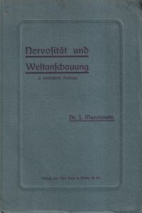 Marcinowski, Nervosität und Weltanschauung. (Umschlag)