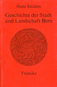 Strahm, Geschichte der Stadt und Landschaft Bern. (Umschlag)