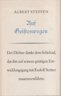 Steffen, Auf Geisteswegen. (Umschlag)