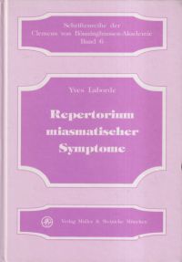 Laborde, Repertorium miasmatischer Symptome. (Umschlag)