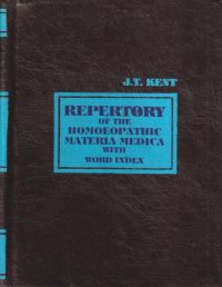 Kent, Repertory of the homoeopathic materia media. (Umschlag)