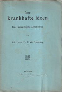 Stransky, Über krankhafte Ideen. (Umschlag)