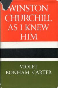 Carter, Winston Churchill as I knew him. (Umschlag)